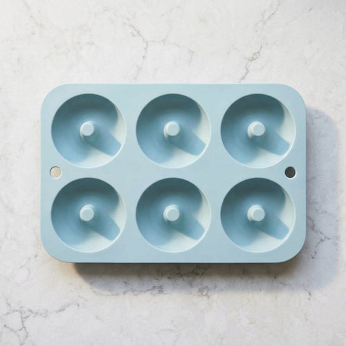 6-Piece Flexible Silicone Baking Mold Set – Bundt, Loaf, Donut, Muffin and More