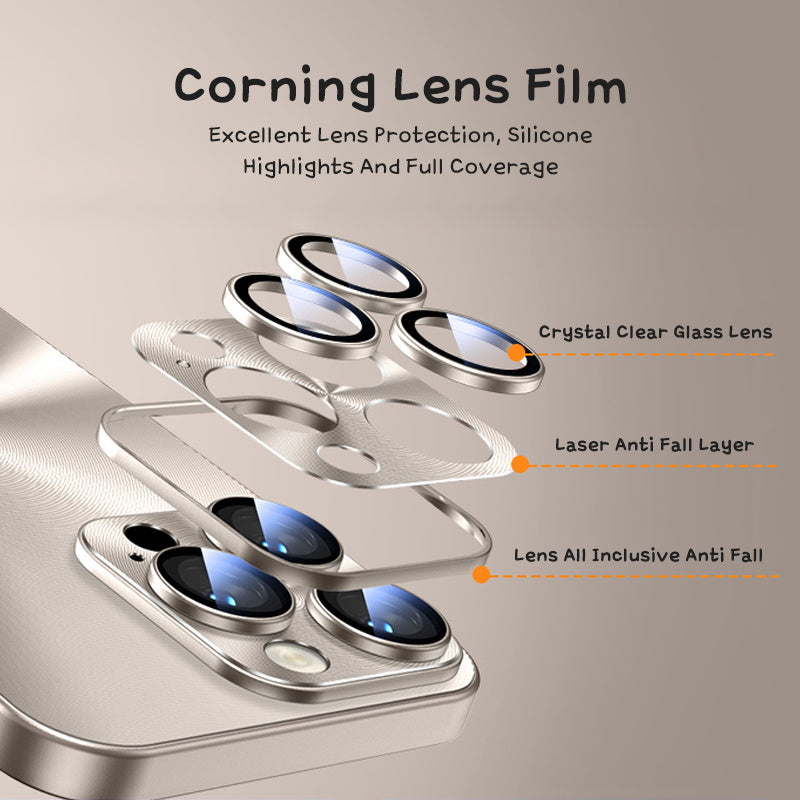 Slim silver iPhone case with rear camera cutout and side button covers