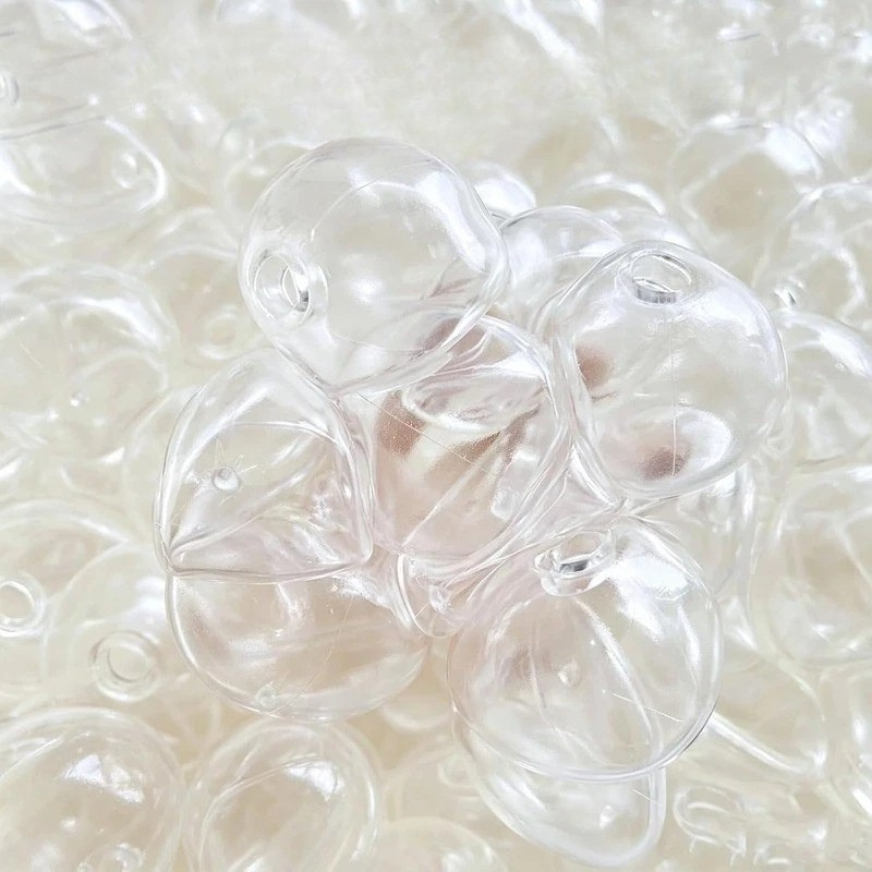 DIY squishy making kit with clear spheres and colourful beads