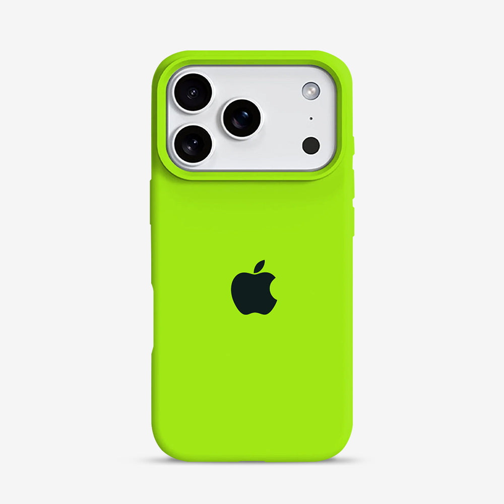 Smooth rounded iPhone case with raised camera surround and side button covers
