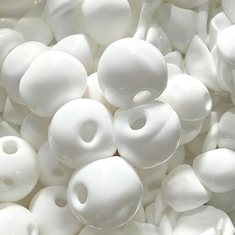 DIY squishy making kit with clear spheres and colourful beads