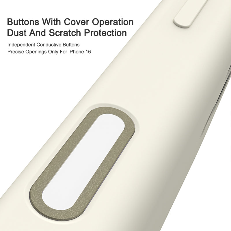 Black iPhone case with triple-camera cutout and circular rear ring detail