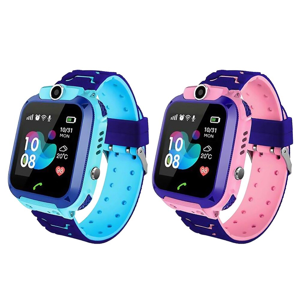 Kids smartwatch with touchscreen display, camera, GPS and SOS button