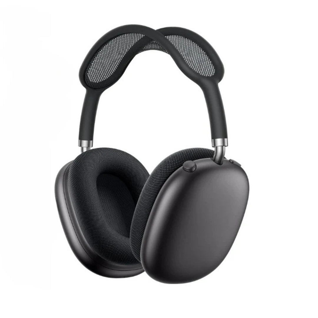 Wireless over-ear ANC headphones with cushioned ear cups
