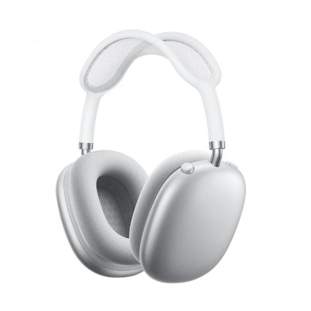 Wireless over-ear ANC headphones with cushioned ear cups