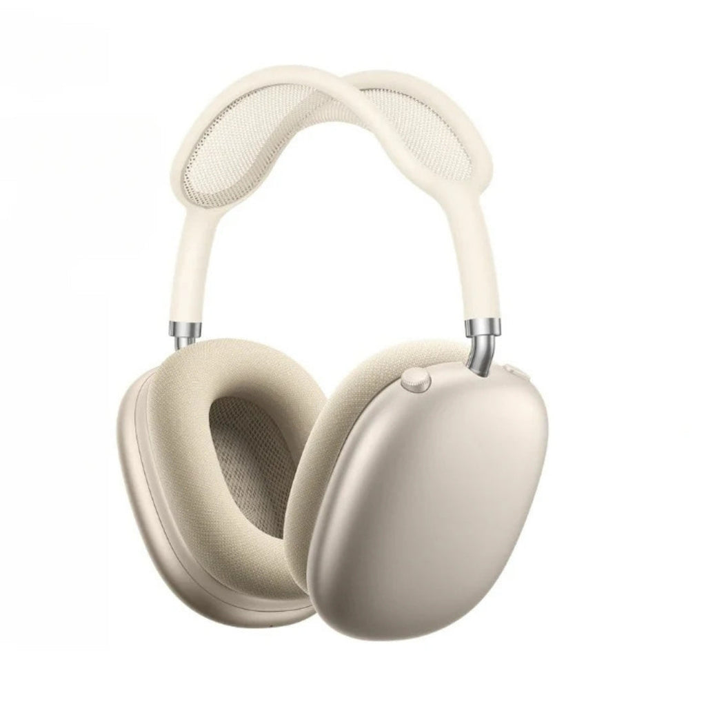 Wireless over-ear ANC headphones with cushioned ear cups