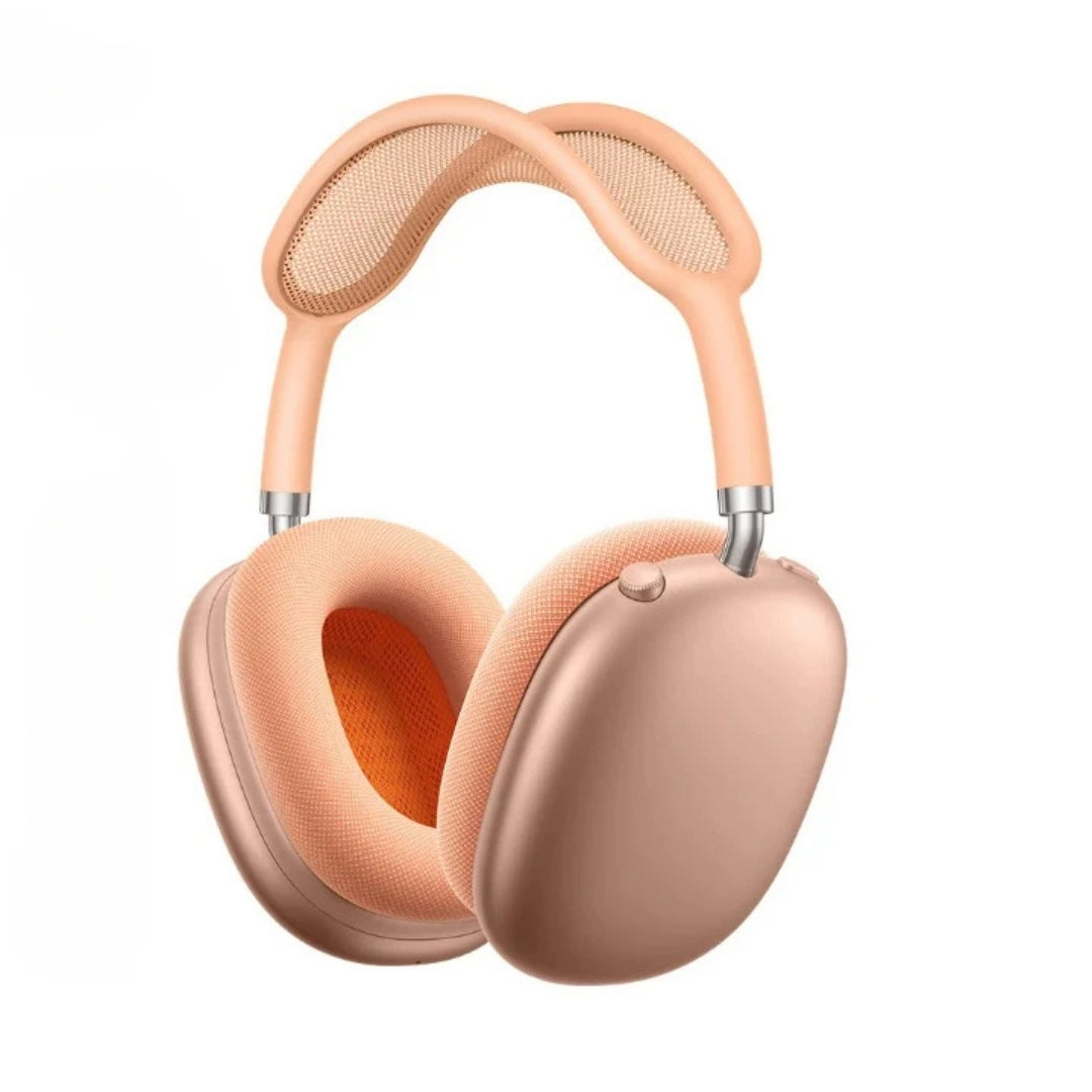 Wireless over-ear ANC headphones with cushioned ear cups