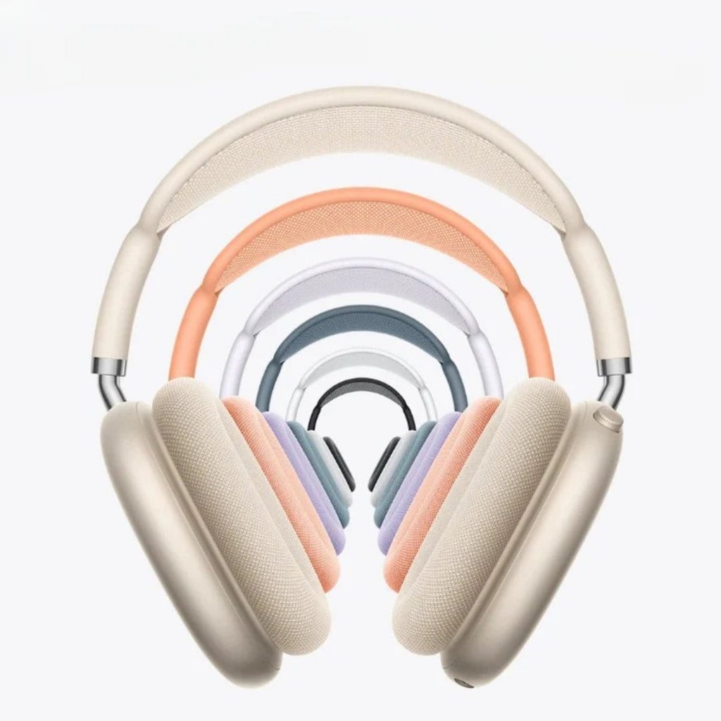 Wireless over-ear ANC headphones with cushioned ear cups