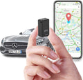Black GF-07 mini magnetic GPS tracker with removable cover
