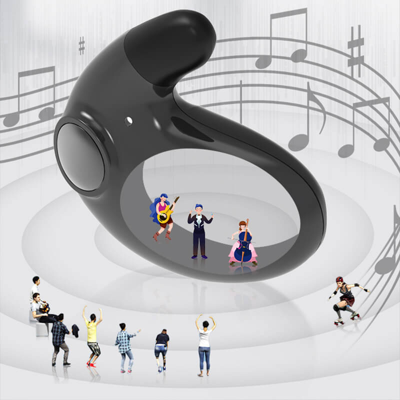 Compact wireless in-ear sleep earbuds with charging case