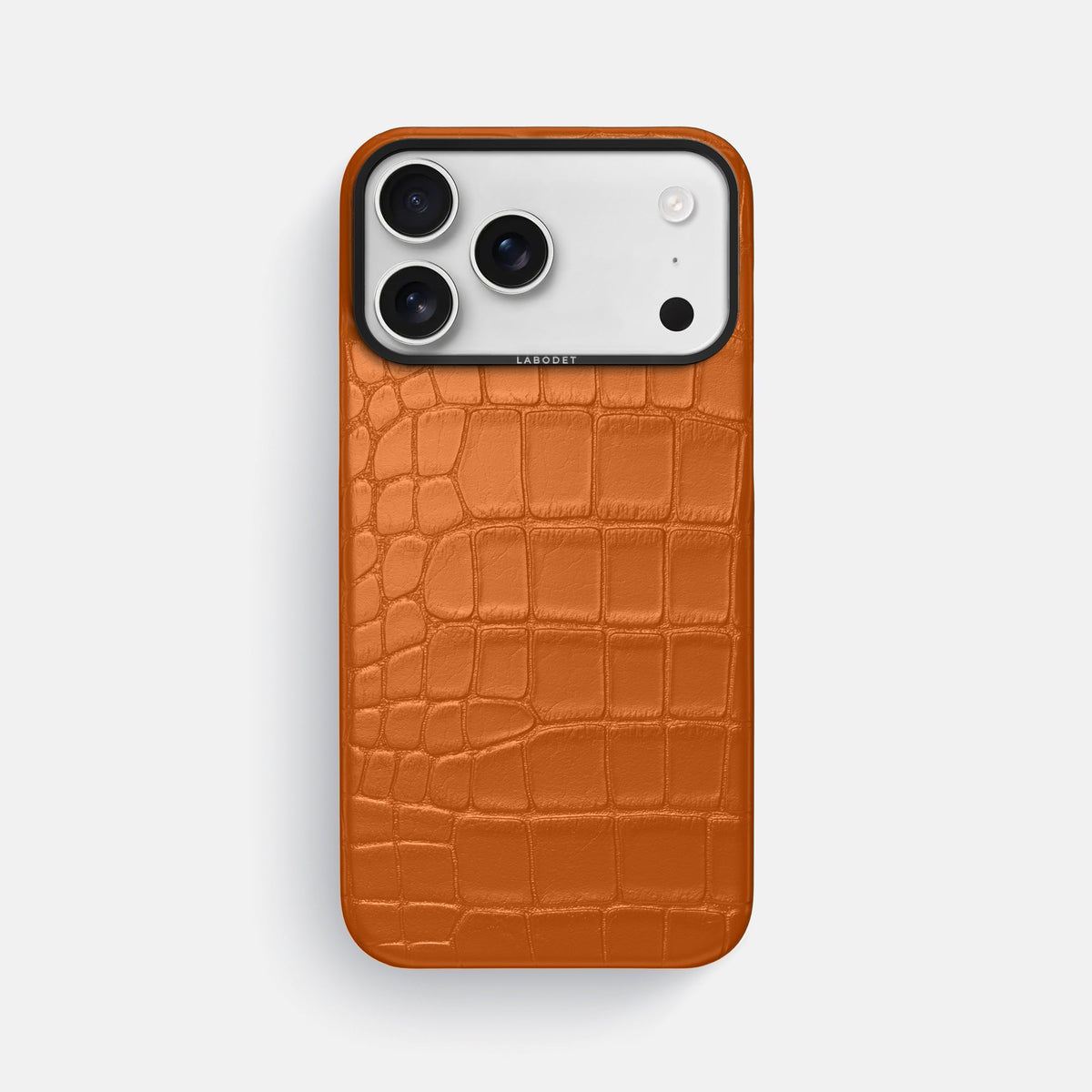 Alligator-pattern phone case for iPhone 17 Pro Max