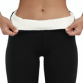 High-waisted lined leggings with a soft textured inner waistband