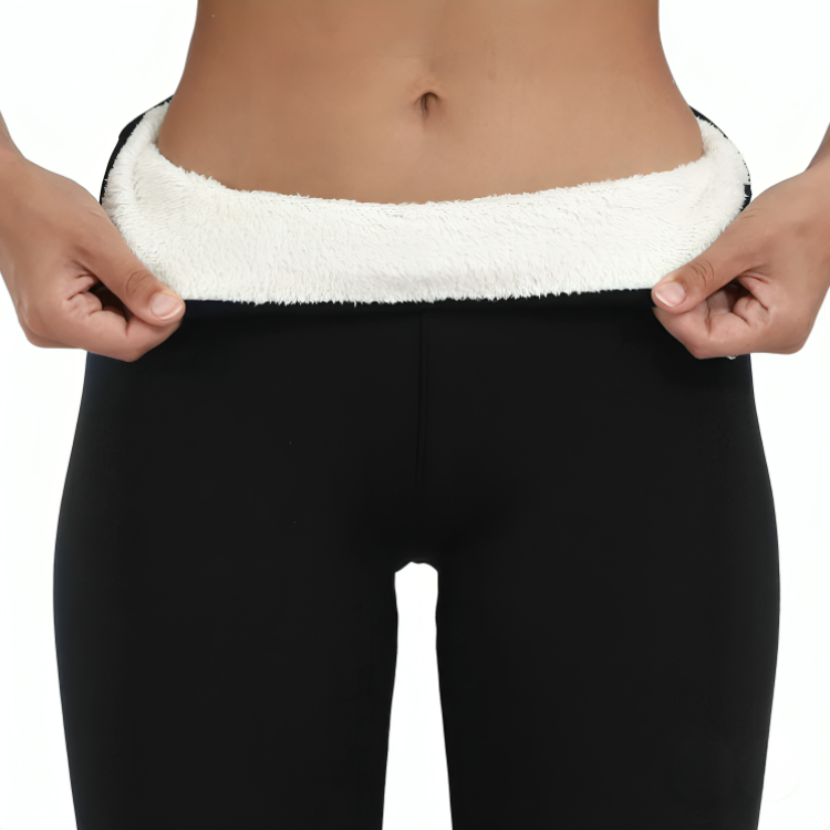 High-waisted lined leggings with a soft textured inner waistband
